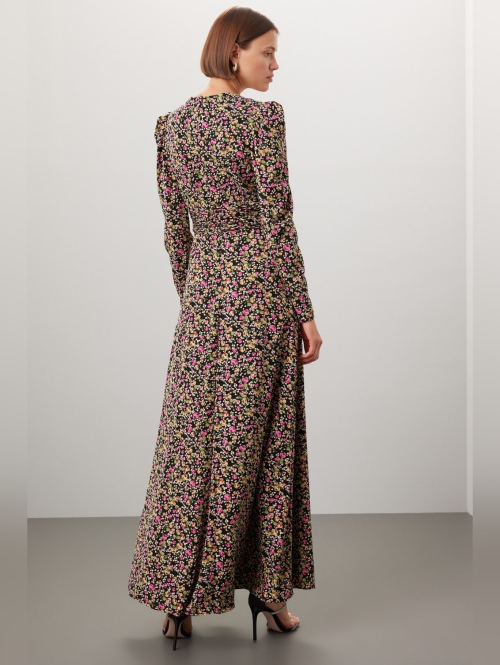 Leena for MacDuggal Floral Gown - Picture 2 of 5